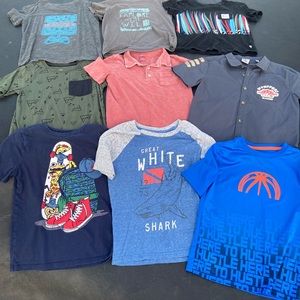 9 boys 6/7 t- shirts